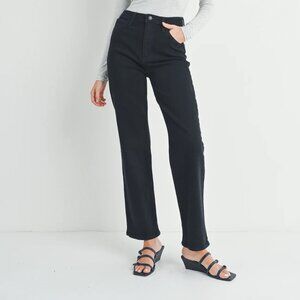 NWT Black High Rise Dad Jeans
